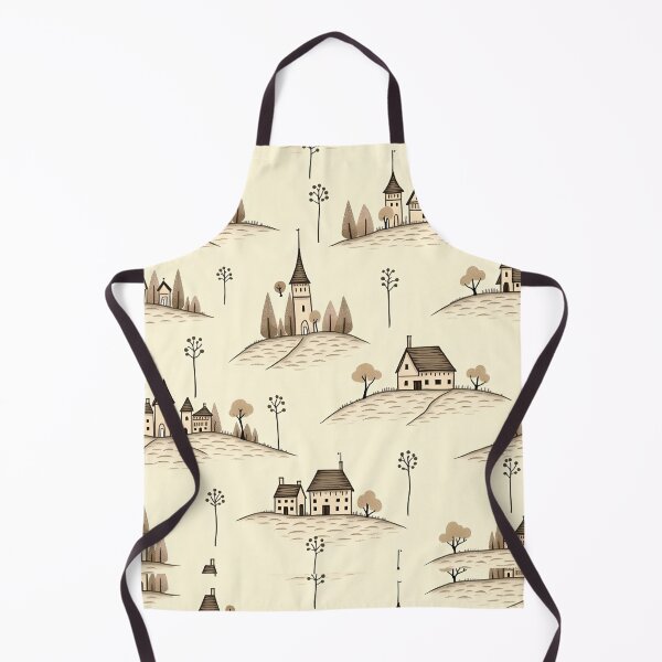 Item preview, vintage village pattern designed and sold by K@raksnalee.