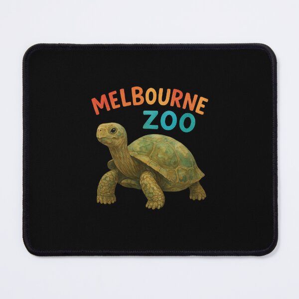 Item preview, Melbourne Zoo Aldabra Giant Tortoise Watercolor Illustration designed and sold by EuropeanPrints.