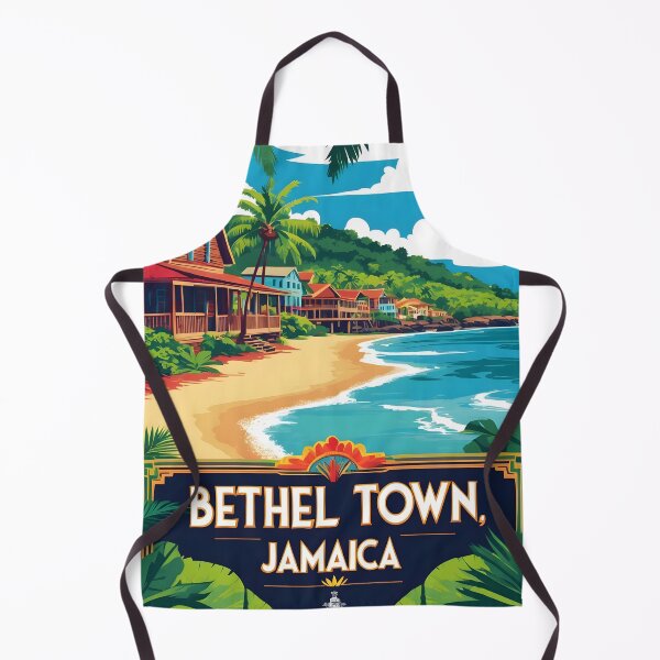 Item preview, Bethel Town Jamaica Vintage Travel Tourism designed and sold by TravelersGems.