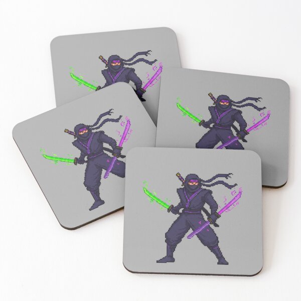 Item preview, Pixelated 90s Retro Ninja Character designed and sold by ARM-Designs.