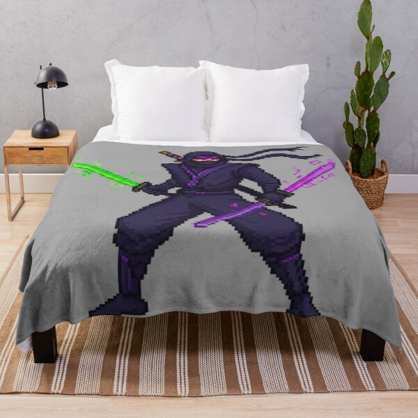 Item preview, Pixelated 90s Retro Ninja Character designed and sold by ARM-Designs.