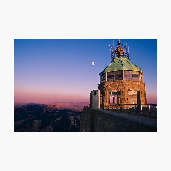 Item preview, Mt. Diablo Lookout Tower at Twilight designed and sold by MattGranz.