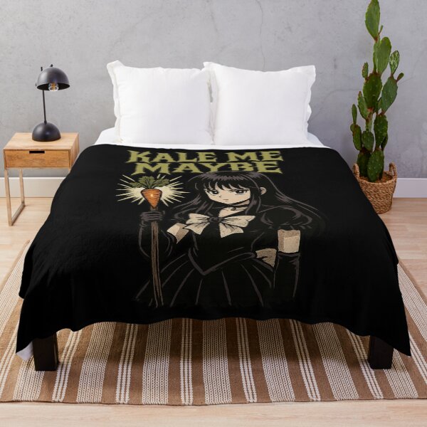Item preview, Kale Me Maybe - Gift for Vegan Anime Girl Dark Humor Art designed and sold by Jarminis.