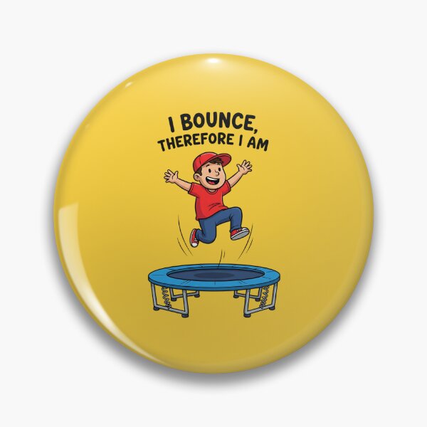 Item preview, I Bounce, Therefore I Am designed and sold by musthavewords.