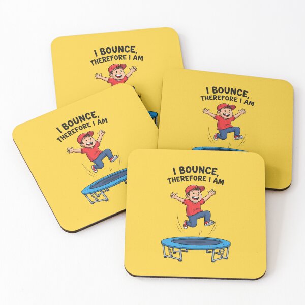Item preview, I Bounce, Therefore I Am designed and sold by musthavewords.