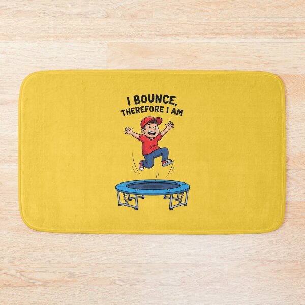 Item preview, I Bounce, Therefore I Am designed and sold by musthavewords.
