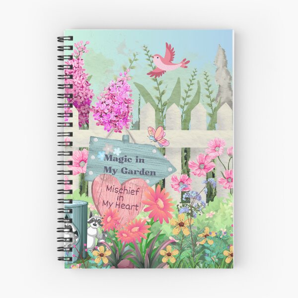 Item preview, Garden Magic, Mischief in my heart, beautiful Garden Design designed and sold by The Courtesan Boutique.