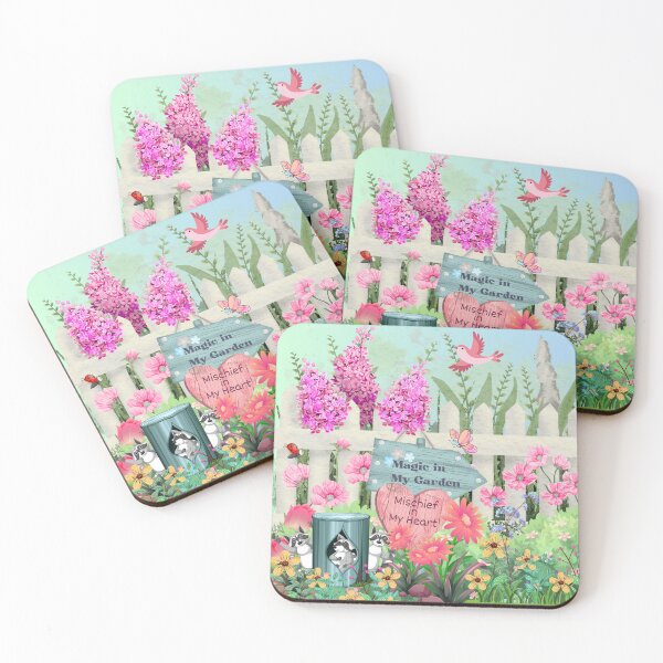 Item preview, Garden Magic, Mischief in my heart, beautiful Garden Design designed and sold by The Courtesan Boutique.