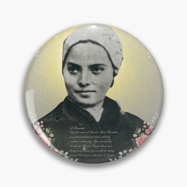 Item preview, St Bernadette Soubirous designed and sold by LivingWellness.