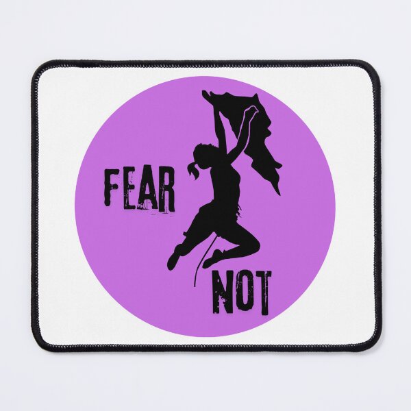 Item preview, Fear Not Woman Climber T-shirt designed and sold by abrmankristian.