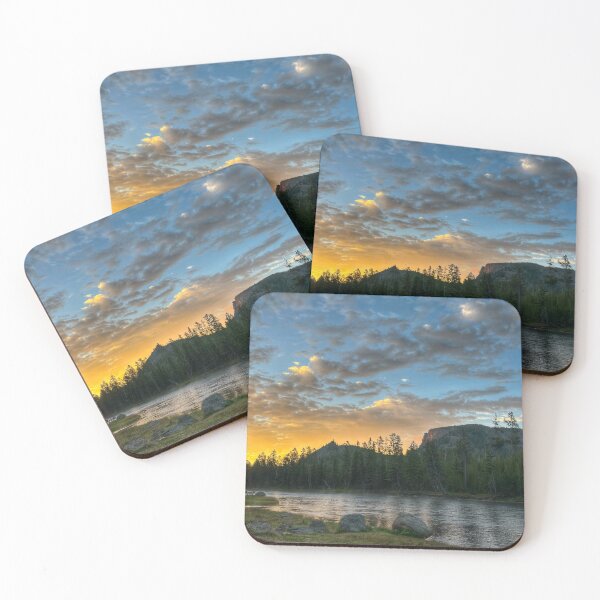 Item preview, Yellowstone Landscape No3 Madison River Sunset designed and sold by WallsAlive.
