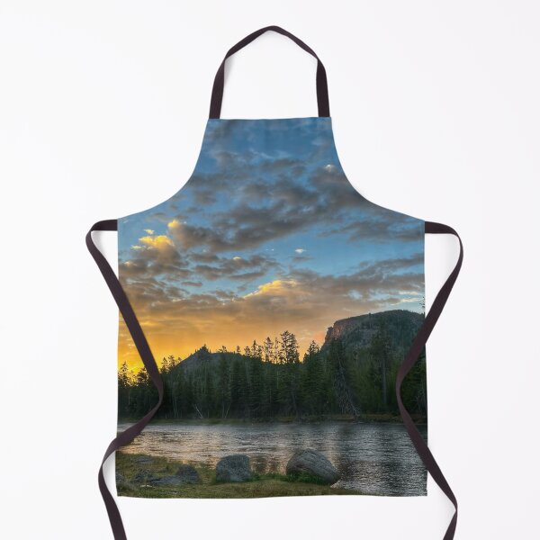 Item preview, Yellowstone Landscape No3 Madison River Sunset designed and sold by WallsAlive.