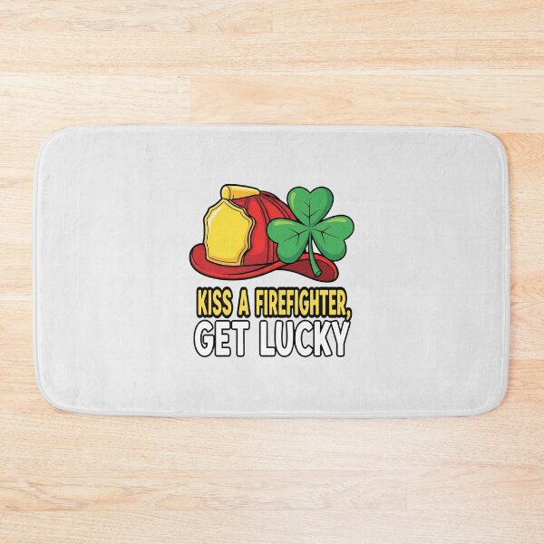 Item preview, Kiss a Firefighter, Get Lucky designed and sold by musthavewords.
