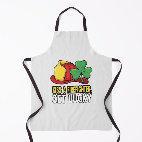 Item preview, Kiss a Firefighter, Get Lucky designed and sold by musthavewords.