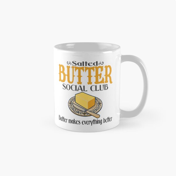 Item preview, Funny Butter Printed Graphic T-Shirt for Women Salted Butter Foodie Baking designed and sold by Colorfulman.