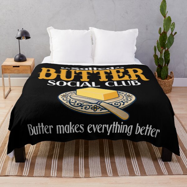 Item preview, Funny Butter Printed Graphic T-Shirt for Women Salted Butter Foodie Baking designed and sold by Colorfulman.