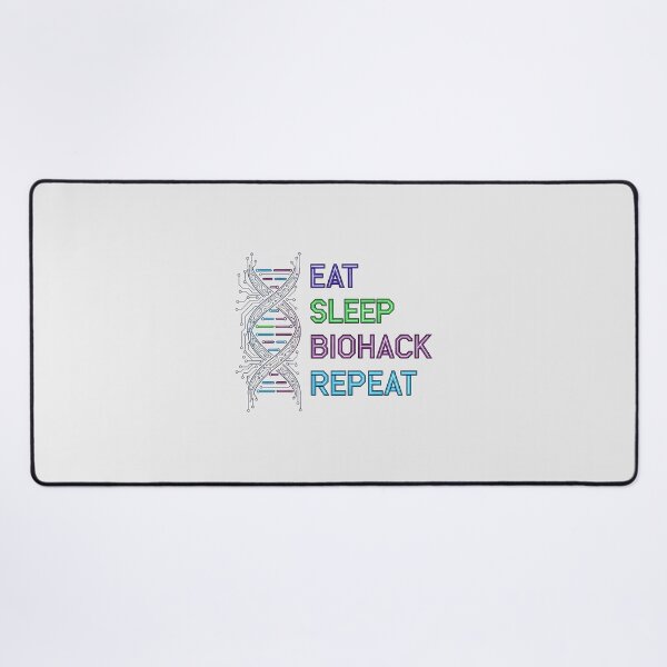 Item preview, Eat Sleep Biohack Repeat designed and sold by musthavewords.