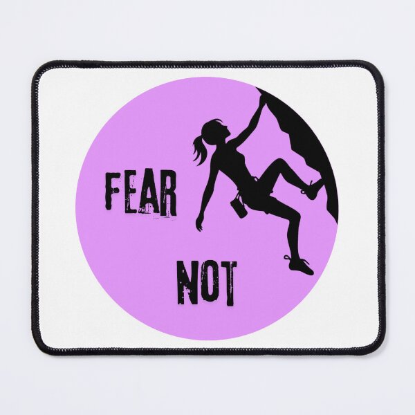 Item preview, Copy of Fear Not Woman Climber T-shirt designed and sold by abrmankristian.