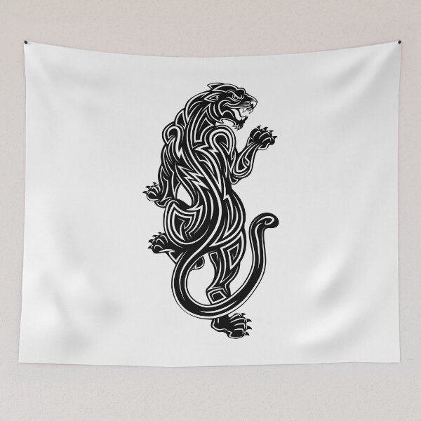 Item preview, Classic Tribal Panther designed and sold by sherifshaaban.