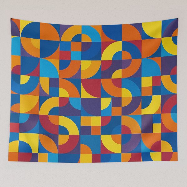 Item preview, Colorful play of geometric shapes designed and sold by Sigtrix.