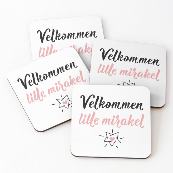 Item preview, Velkommen lille mirakel. Norwegian text: Welcome little miracle. designed and sold by pidzam4e.