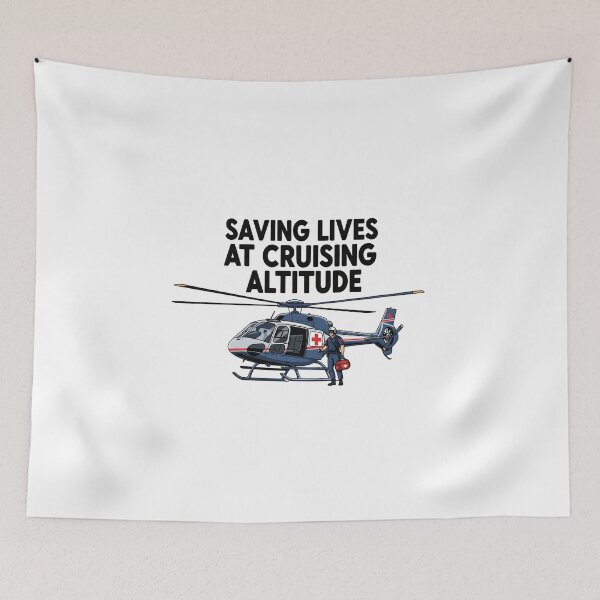Item preview, Saving Lives at Cruising Altitude designed and sold by musthavewords.