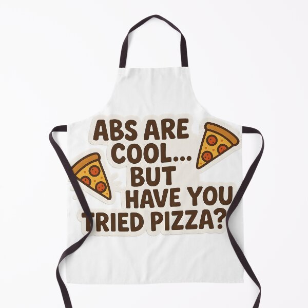 Item preview, Abs Are Cool But Have You Tried Pizza Quote designed and sold by SassyArtistry.