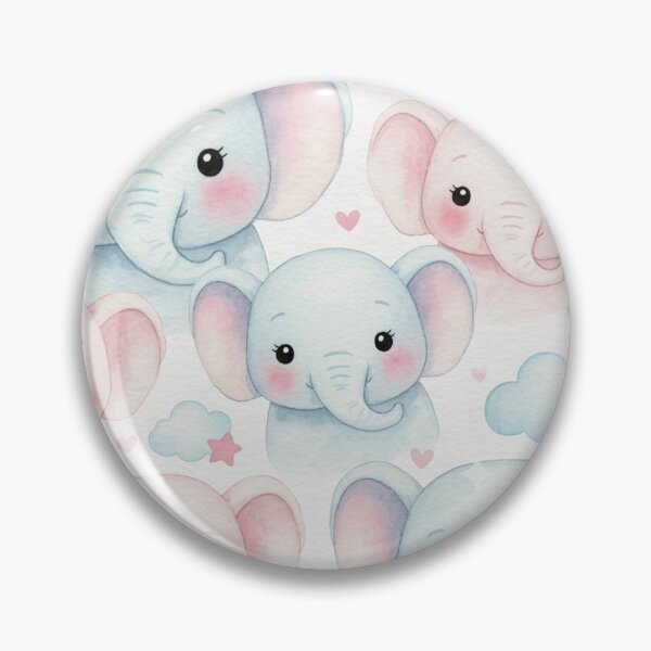 Item preview, Watercolor elephants designed and sold by Victoria Riabov.