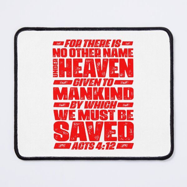 Item preview, Acts 4:12 Only Jesus Saves designed and sold by plushism.