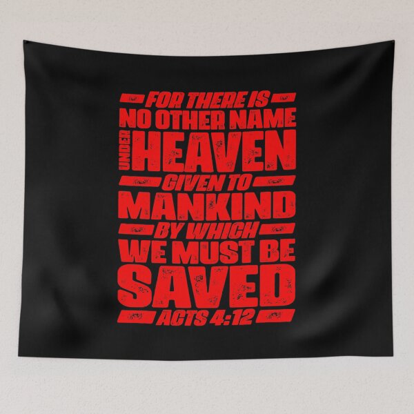 Item preview, Acts 4:12 Only Jesus Saves designed and sold by plushism.