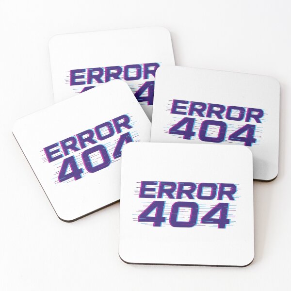 Item preview, Error 404 – Glitch Tech Design designed and sold by InkMalinois.