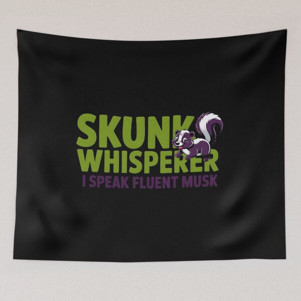 Item preview, Skunk Whisperer Funny Skunk designed and sold by 404wearpl.