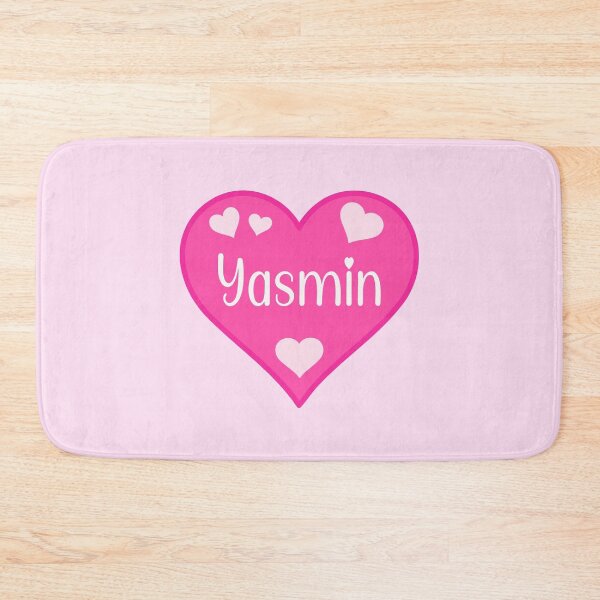 Item preview, Yasmin Name Pink Heart  designed and sold by Jeallan Designs.