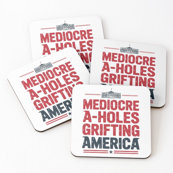 Item preview, Mediocre A-Holes Grifting America Anti MAGA Vintage designed and sold by EthosWear.