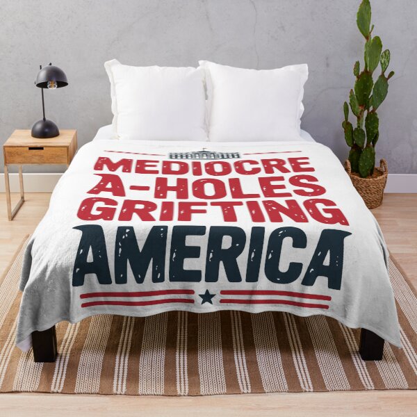 Item preview, Mediocre A-Holes Grifting America Anti MAGA Vintage designed and sold by EthosWear.