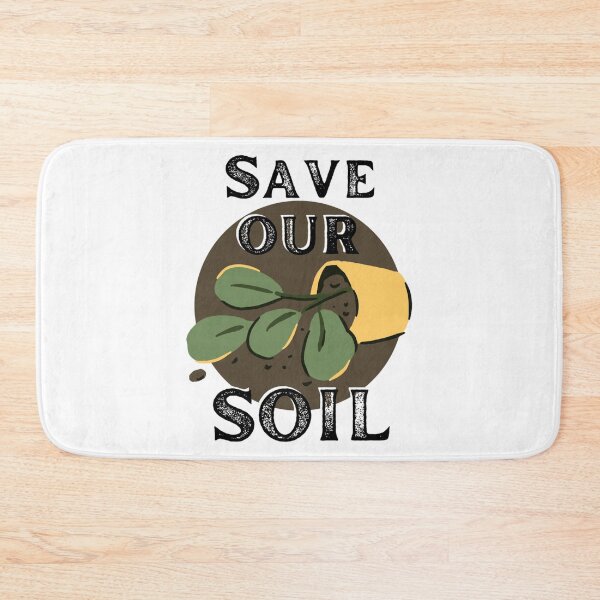 Item preview, Save Soil  designed and sold by PreppieLook.