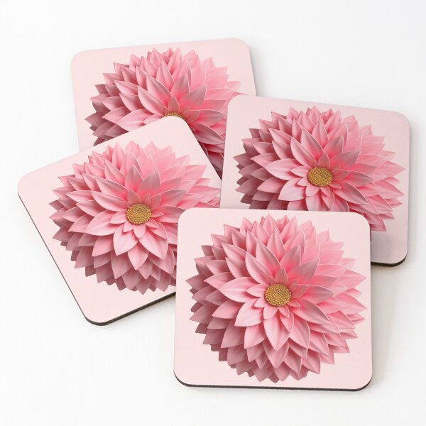 Item preview, 3D peach bloom sunflower designed and sold by trivora.