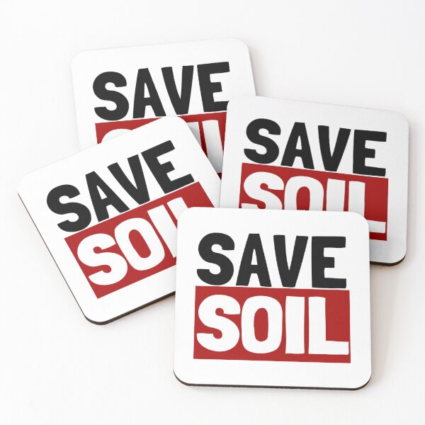 Item preview, Save Soil  designed and sold by PreppieLook.