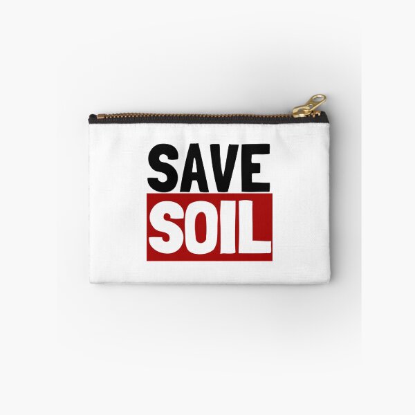 Item preview, Save Soil  designed and sold by PreppieLook.