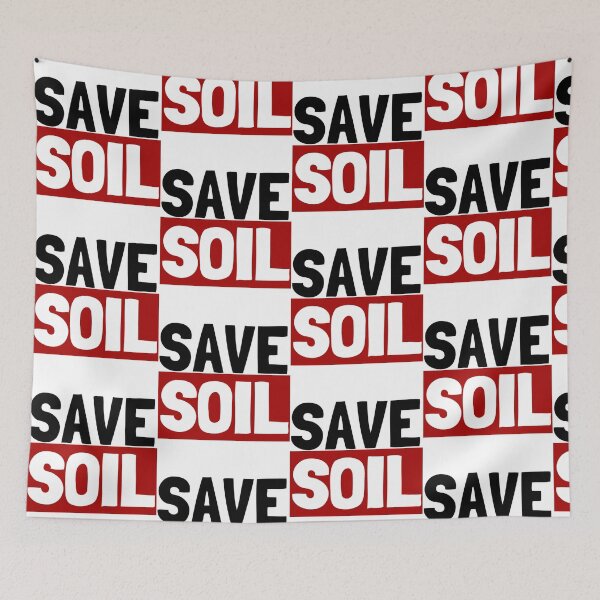 Item preview, Save Soil  designed and sold by PreppieLook.