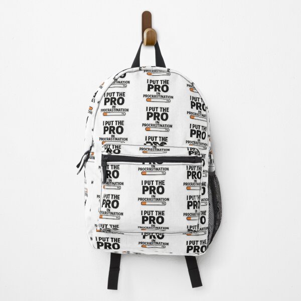 Item preview, I Put The Pro In Procrastination Funny Quote designed and sold by SassyArtistry.