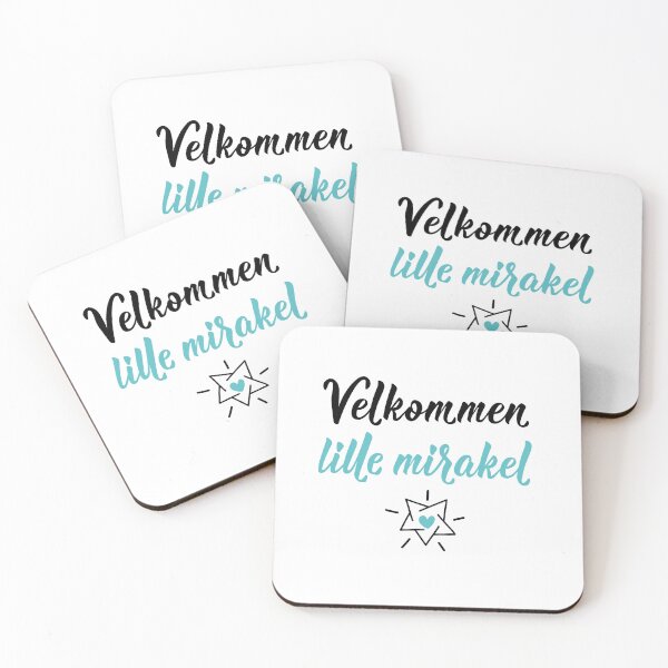 Item preview, Velkommen lille mirakel. Norwegian text: Welcome little miracle.  designed and sold by pidzam4e.