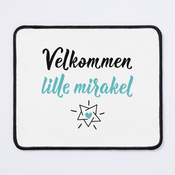 Item preview, Velkommen lille mirakel. Norwegian text: Welcome little miracle. designed and sold by pidzam4e.