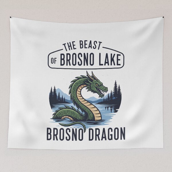 Item preview, Brosno Dragon: Enigmatic Lake Monster Legend designed and sold by k3rstman1.