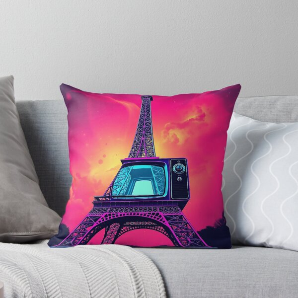 Item preview, 1980s Sci-Fi Eiffel Tower Art designed and sold by sharon1210.
