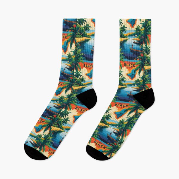 Item preview, Black River Jamaica Vintage Travel Tourism designed and sold by TravelersGems.