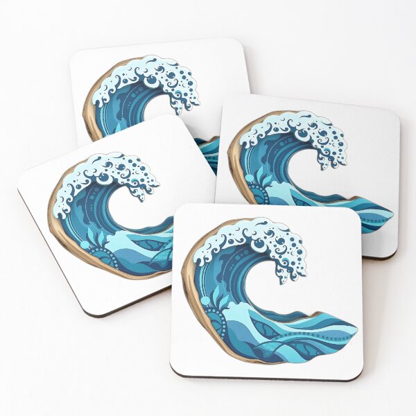Item preview, Driftwood Ocean Wave with Tribal Patterns designed and sold by sharon1210.