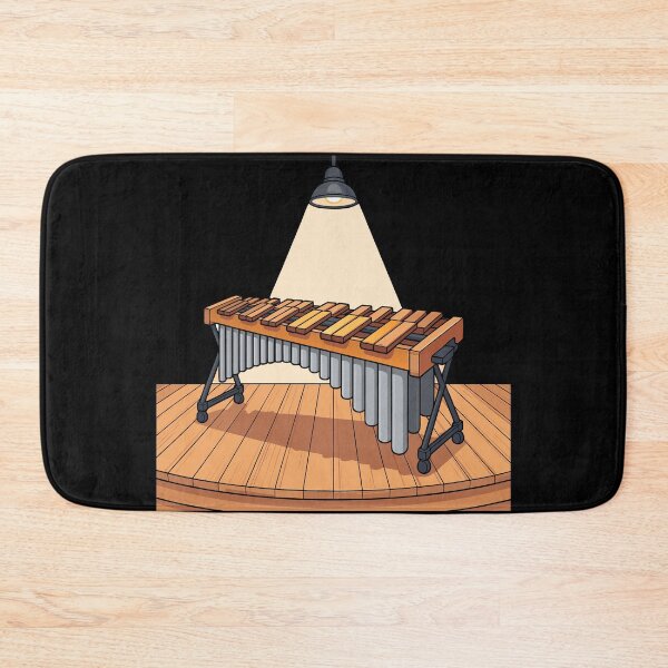 Item preview, Cartoon Marimba Vibraphone Sticker – Cute Percussion Instrument Design designed and sold by VividOrganica.