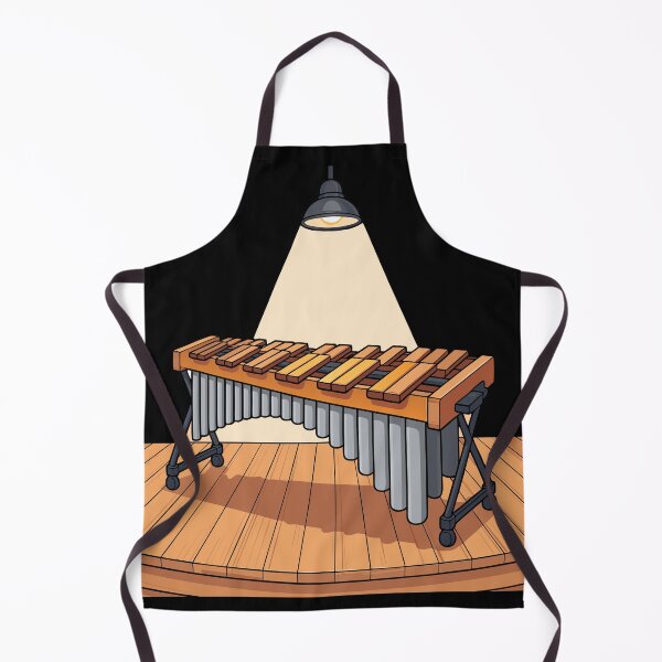 Item preview, Cartoon Marimba Vibraphone Sticker – Cute Percussion Instrument Design designed and sold by VividOrganica.