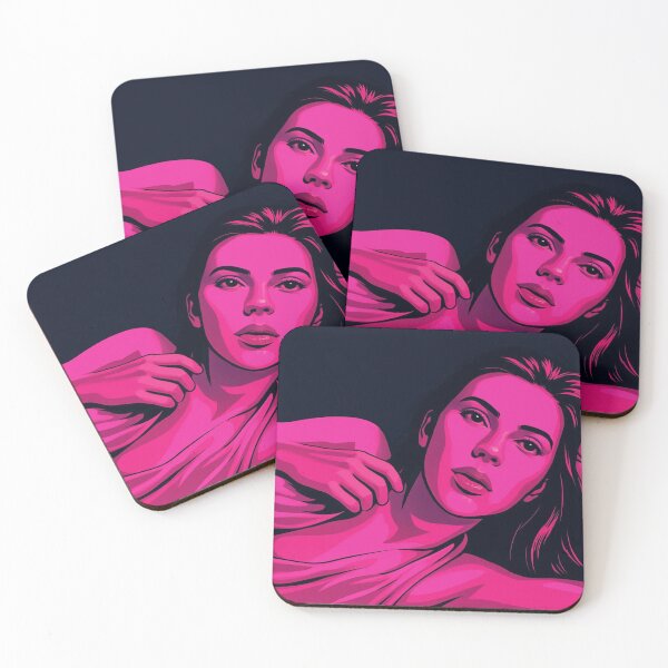 Item preview, Scarlett's Gaze - Pop Art Image designed and sold by CleverCulture.